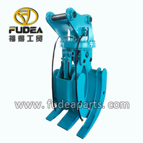 rotating hydraulic wood grapple