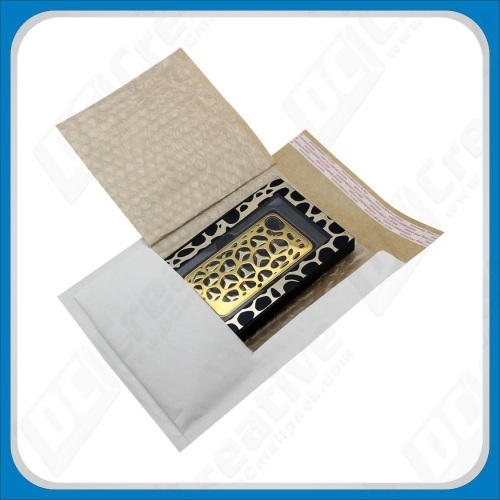 Rigid Double-wall Kraft Paper Envelopes, Printed Self-seal Mailing Bags for Office