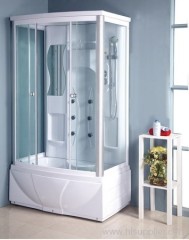 towel rack and mirr with Acrylic Shower Cabin