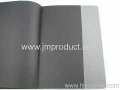 PVC jacket perfect binding notebook