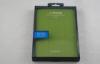 for ipad mini Hard Shell case pu Green leather wallet protective cases