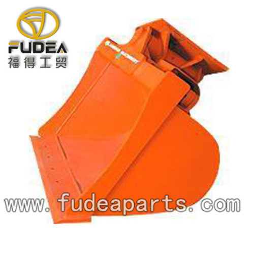 Excavator hydraulic tilting bucket