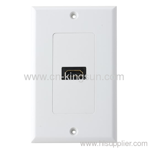 Audio/Video Wall Plate