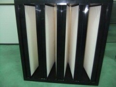 V-Bank/V-Style HEPA Filter (plastic cell side)