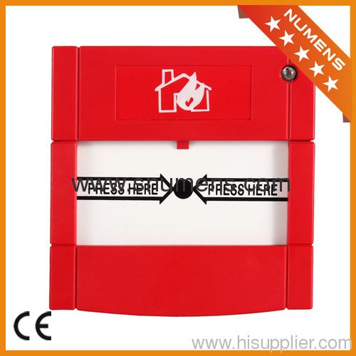 Red 80uA Addressable manual call point