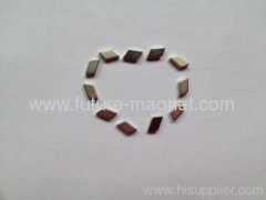 Ndfeb magnet piece of diamond shape magnet Special magnet