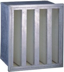 Compact Filter (large air flow/PP or Galvanized Frame)
