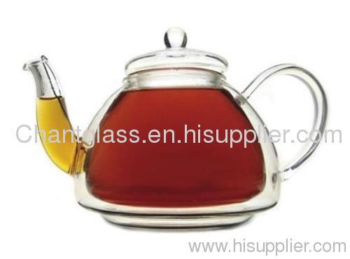 Double Wall Glass Teapots