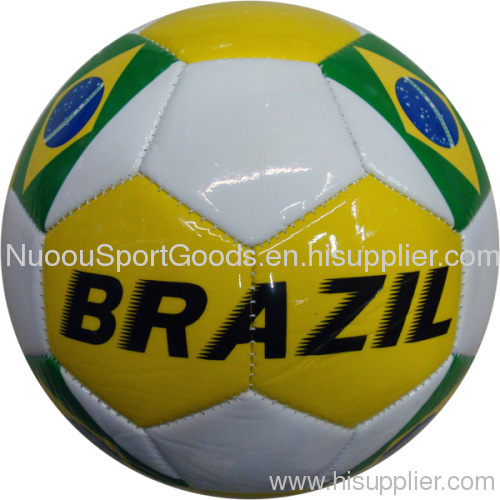 Customized size 5 pu soccer ball for match