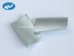 motor magnets with NiCuNi coating the max working temperature is 100℃ strong magnet