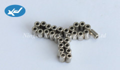 NdFeB sintered cylinder magnets use in water bump work temperture is 100℃