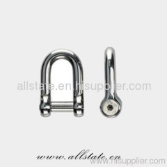 Galvanized Screw Pin D Anchor Shackle