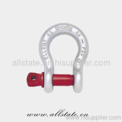 Galvanized Screw Pin D Anchor Shackle