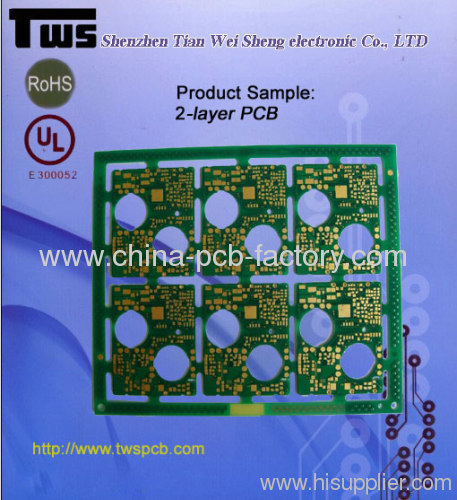 double layer PCB nickle