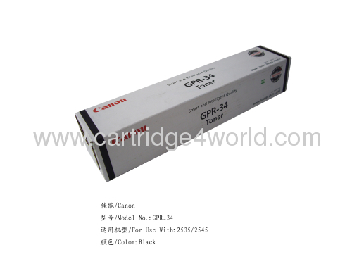 Canon GPR-34 Genuine Original Laser Toner Cartridge High Page Yield High Quality Factory Direct Sale