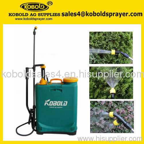 16L agriculture hand sprayer double piston