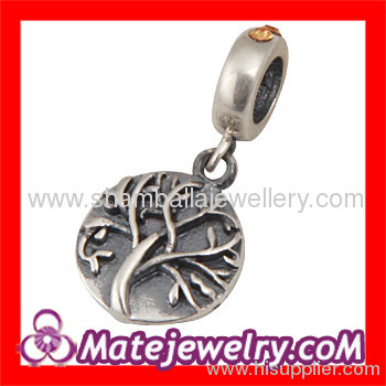 silver european Charm And Pendant