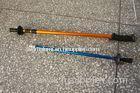 Colored Ultralight Trekking Pole Forming X 2.0 With Straightening , Cutting