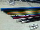 Extrusion Aluminum Alloy T6 Aluminium Tube Peeling , Colored