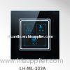 Three Gang Single Touch Screen Light Switches For Office Building