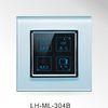 Four Gang single Touch Screen Light Switches For Passager Light