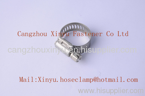italy type ss hose clamp