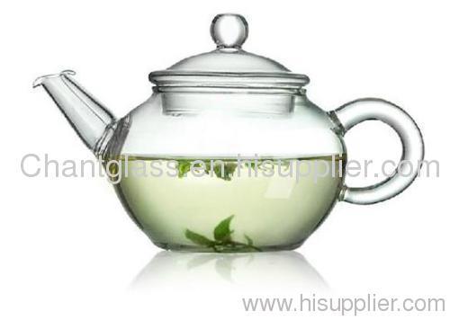 Hand-blown Borosilicate Glass Teapots