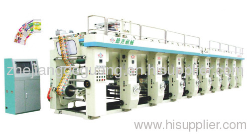 Plastic Film Gravure Printing Machine