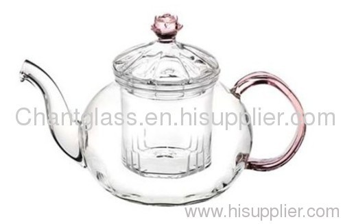 Heat-resistant Hand-blown Borosilicate Glass Teapots