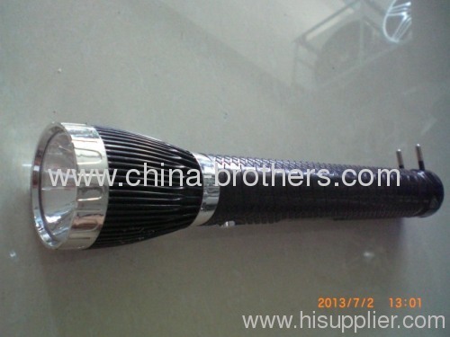 1w plastic led rechargeable torch for south asia market