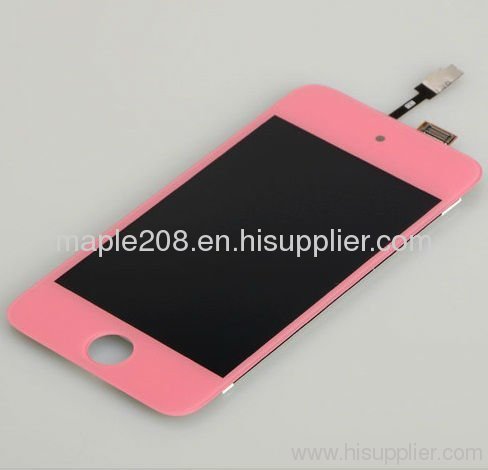 1pc Pink Repair Touch Screen Replacement Digitizer Lens LCD Assembly for Touch 4 4th Gen 4G