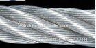 DIN , BS Standard 6mm 3mm Stainless Steel Wire Rope PVC Coated For Construction