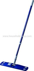 Microfibre Silver and Blue Loop Mop Complete with Handle