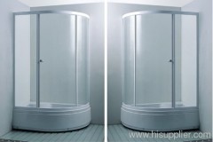 Frameless Shower Enclosure with aluminum frame and ABS tray