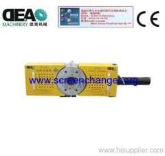 slide plate hydraulic screen changer