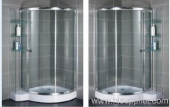 Shower Enclosures with aluminum frame and ABS tray