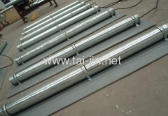 Titanium MMO canistered anode for protection of storage tanks