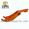 Excavator bucket hydraulic thumb