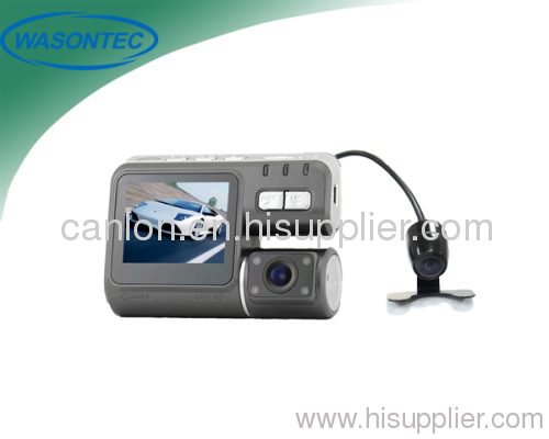 Dual Camera Dual Lens Low Cost Cheapest Car DVR Car Black Box Camcorder