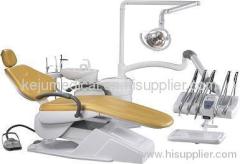 Promotional CE approved dental chair unit with top-mounted tool tray