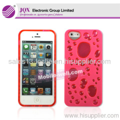 TPU +pc protector case with matting for iPhone 5