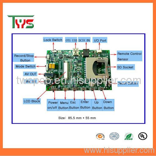 pcb manufacture 94vo pcb