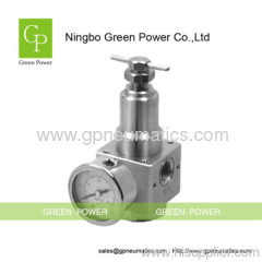 High pressure stainless steel filter regulator