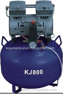 CE approved 800W 1 for 2 dental air compressor