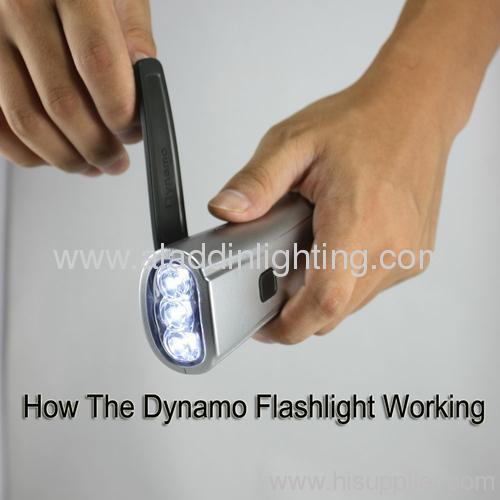 How the Dynamo flashlight working