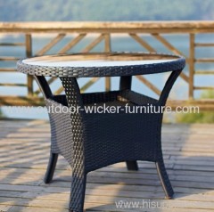 Patio rattan furniture wicker dining table and chairs