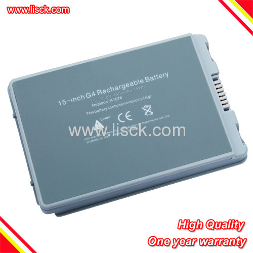 Battery For Apple PowerBook G4 M9969KH/A" M9969TA/A" A1095 A1078 A1045 A1148