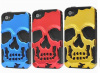 skull face phone case pc+silicon for 22 models factory direct