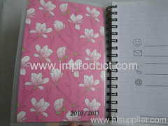 PP cover pocket diary
