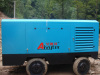 portable diesel driven screw air compressor